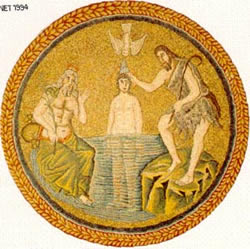 Baptism of Jesus.