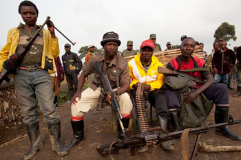 Congo soldiers.