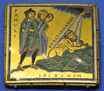 Enamel Plaque Naaman.