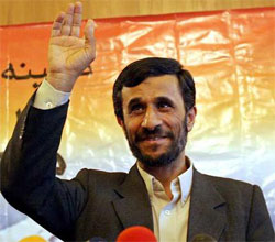 Mahmoud Ahmadinejad.