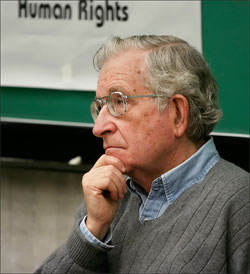 Noam Chomsky.