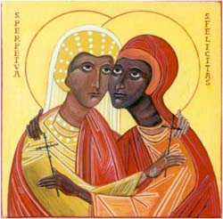 Saints Perpetua and Felicitas, third