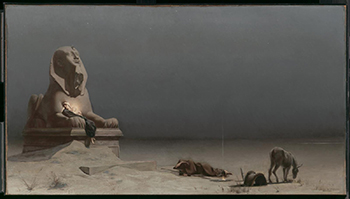 Luc-Olivier Merson, Rest on the Flight into Egypt (1879).