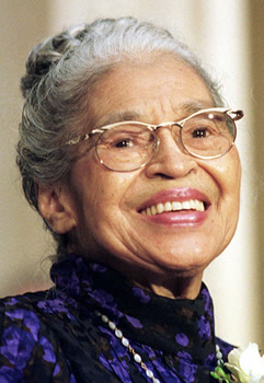 Rosa Parks.