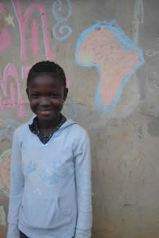 Sierre Leone orphan.