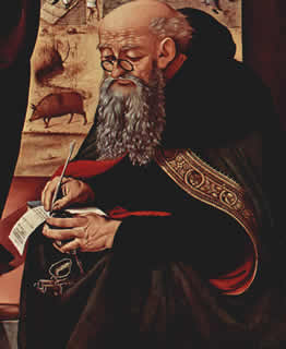 Saint Anthony of Egypt.