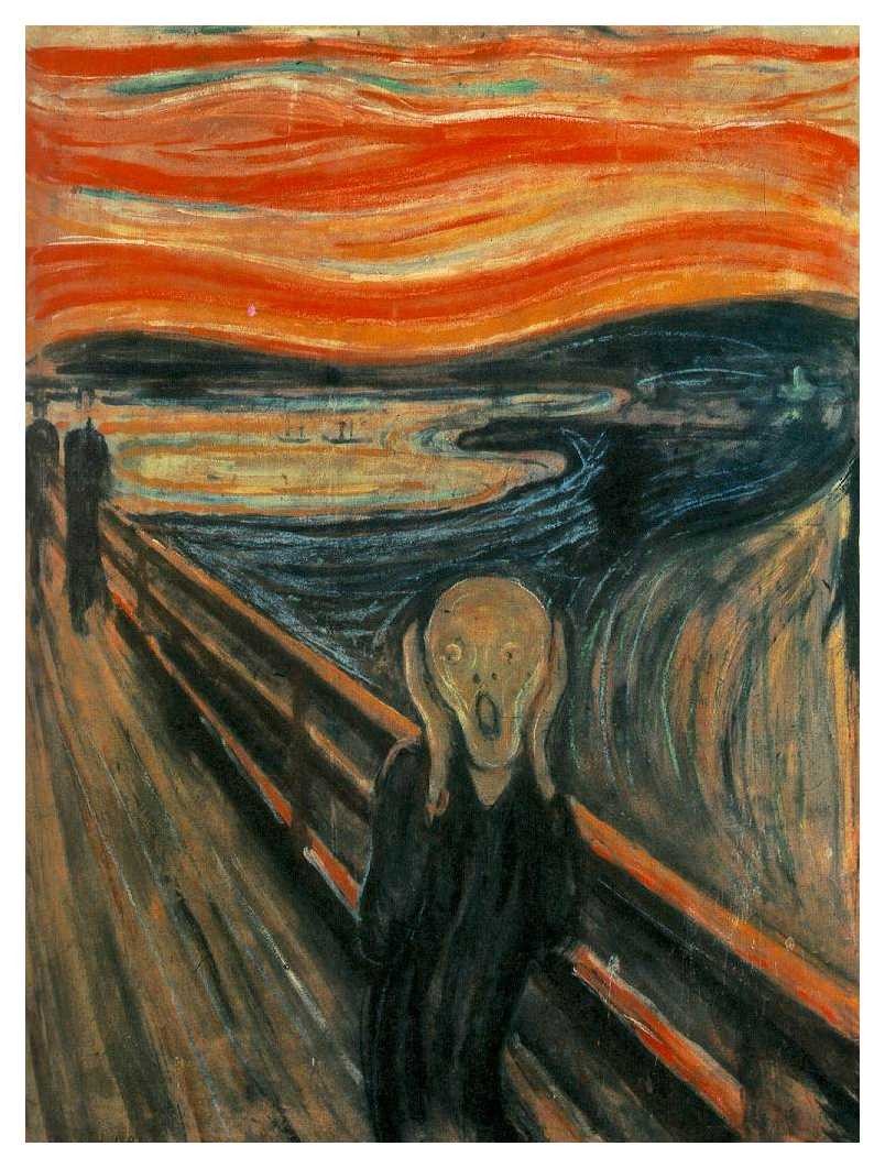 'The Scream' by Edvard Munch (1893)