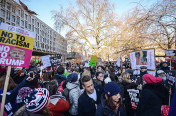 Women's March 2017, London.