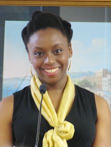 Chimamanda Ngozi Adichie.